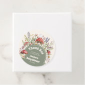 Mushroom Baby Shower Thank You Favor フェイバータグ (インサイチュ)