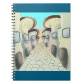 Mushroom city notebook ノートブック (正面)