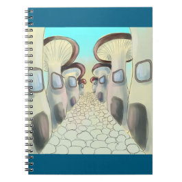 Mushroom city notebook ノートブック