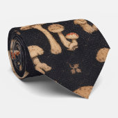 Mushroom & Foliage ネクタイ (ロール)