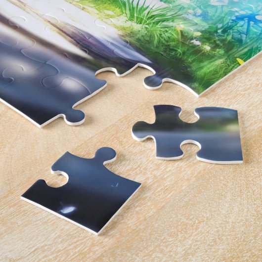 Mushroom Forest  ジグソーパズル (側面)