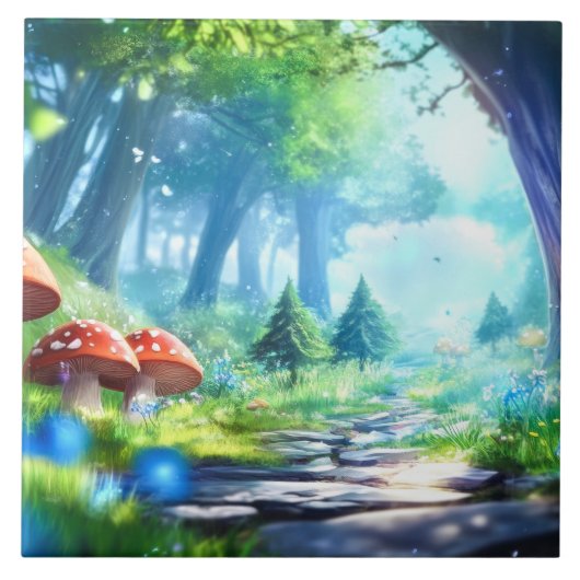 Mushroom Forest  タイル (正面)