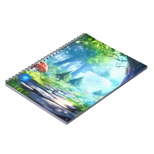 Mushroom Forest  ノートブック (左側)