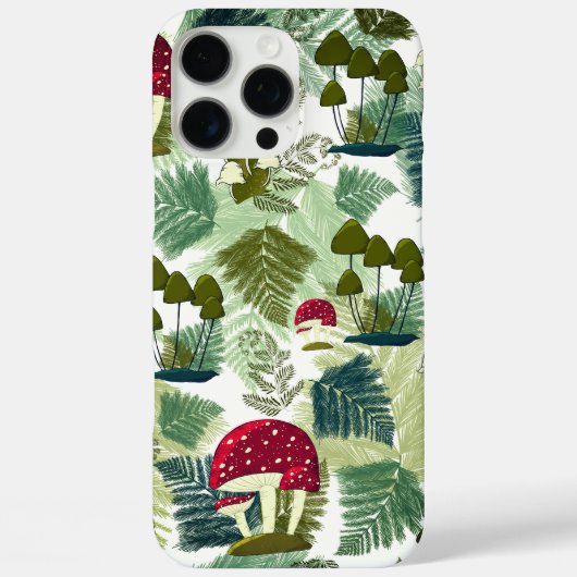 Mushroom Forest iPhone Case Case-Mate iPhoneケース (裏面)