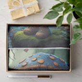 Mushroom Gypsy woman v4 tissue paper 薄葉紙 (ギフト)