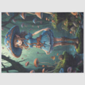 Mushroom Gypsy woman v4 tissue paper 薄葉紙 (正面)