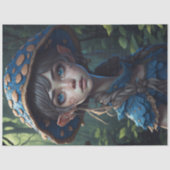 Mushroom Gypsy woman v8 tissue paper 薄葉紙 (正面)