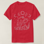 Mushroom House Fairy Fantasy Toadstool Cute Shroom Tシャツ (デザイン正面)