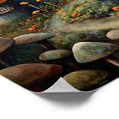 Mushroom House Poster ポスター (角)