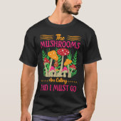 Mushroom Hunter Morel Mushrooms Richmond Mushroom  Tシャツ (正面)