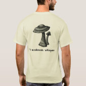 Mushroom hunter's shirt tシャツ (裏面)