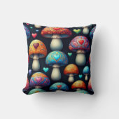 Mushroom Love クッション (正面)