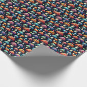 Mushroom Love ラッピングペーパー (角)