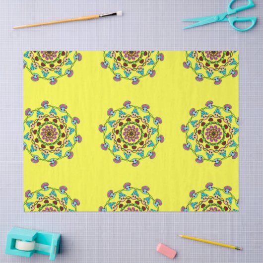 mushroom madness  薄葉紙 (クラフト)