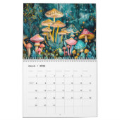 Mushroom Magic – A Fantasy Forest Calendar 2026 カレンダー (3月 2026)