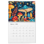 Mushroom Magic – A Fantasy Forest Calendar 2026 カレンダー (2月 2026)