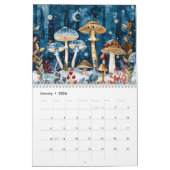 Mushroom Magic – A Fantasy Forest Calendar 2026 カレンダー (1月 2026)