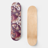 Mushroom Magic Purple Skateboard スケートボード (正面)