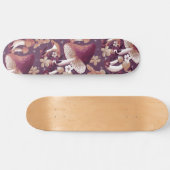 Mushroom Magic Purple Skateboard スケートボード (横)