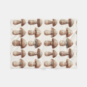 Mushroom Maker フリースブランケット (正面(横))