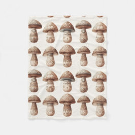 Mushroom Maker フリースブランケット