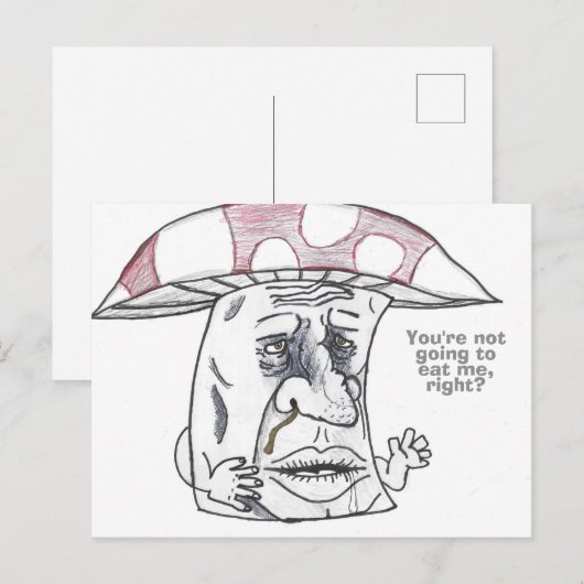 Mushroom Man Therapy シーズンポストカード (正面/裏面)