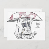 Mushroom Man Therapy シーズンポストカード (正面/裏面)