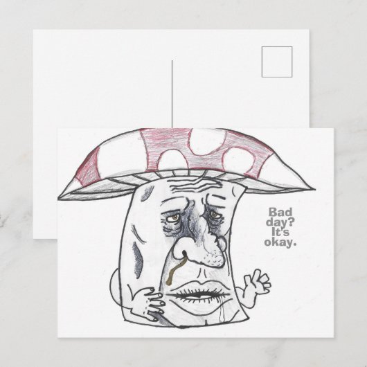 Mushroom Man Therapy シーズンポストカード (正面/裏面)