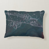 Mushroom Meet at Croaker's Post アクセントクッション (裏面)