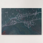 Mushroom Meet at Croaker's Post ジグソーパズル (横)