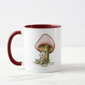 Mushroom Mouse Mug マグカップ (左)