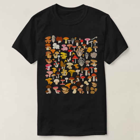 Mushroom Mycology Fungi Foraging Mushroom Whisper Tシャツ (デザイン正面)