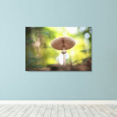 Mushroom Nature Photo キャンバスプリント (インサイチュ (ウッドフロア))