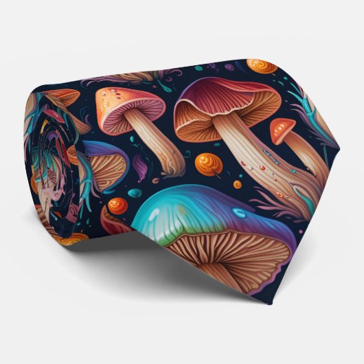 Mushroom Neck Tie ネクタイ (ロール)