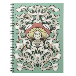 Mushroom notebook ノートブック