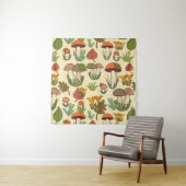 Mushroom pattern.  タペストリー (インサイチュ)