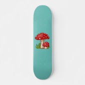 MUSHROOM POLKA DOT GIRLS SKATEBOARD DECK スケートボード (正面)