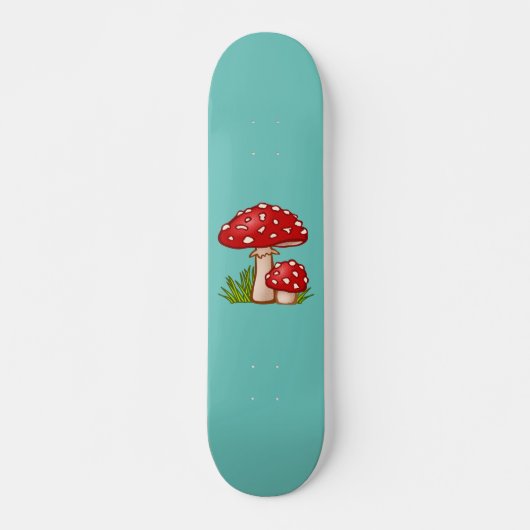 MUSHROOM POLKA DOT GIRLS SKATEBOARD DECK スケートボード (正面)