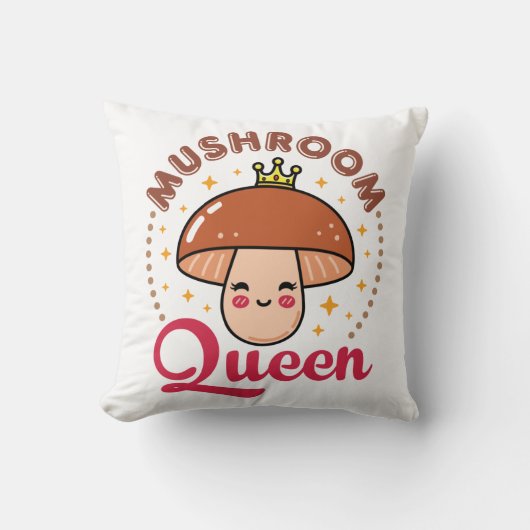 Mushroom Queen クッション (正面)