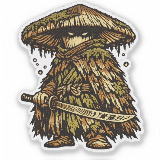 Mushroom Ronin — Spirit of the Ancient Forest  シール (正面)