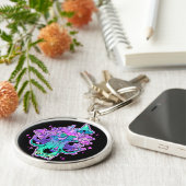 Mushroom skull キーホルダー (側面)