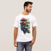 Mushroom Skull Grove Tシャツ (正面フル)