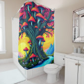 Mushroom Tree シャワーカーテン (インサイチュ)