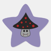 Mushroom Vampire Stickers 星シール (正面)
