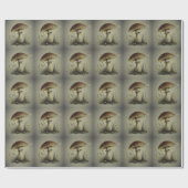 Mushroom Wrapping Paper ラッピングペーパー (フラット)