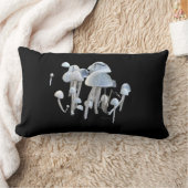 Mushrooms Throw Pillow ランバークッション (ブランケット)