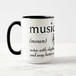 MUSICの辞書的定義 マグカップ