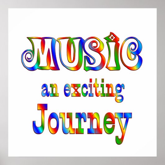 MUSICはエキサイティング ポスター (正面)