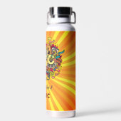 MUSICは魔法の最も強い型枠 ウォーターボトル (背面)