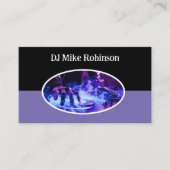 Music クール DJ名刺 名刺 (正面)